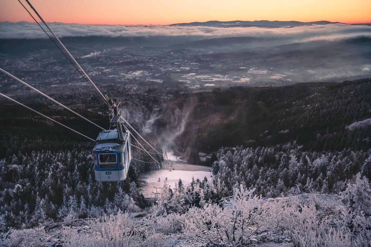 Apartmány pod Ještědem Liberec Esterno foto